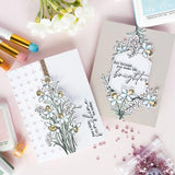 Pinkfresh Studio - Whispering Daffodils Stencil