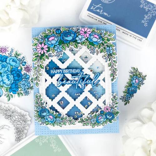 Pinkfresh Studio - Celebrate in Blooms Die