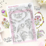 Pinkfresh Studio - Stamp - Blossom Medallion by Inna Moreva (323826)