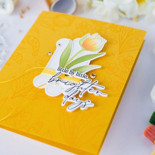 Pinkfresh Studio - Stamp - Blossom Medallion by Inna Moreva (323826)