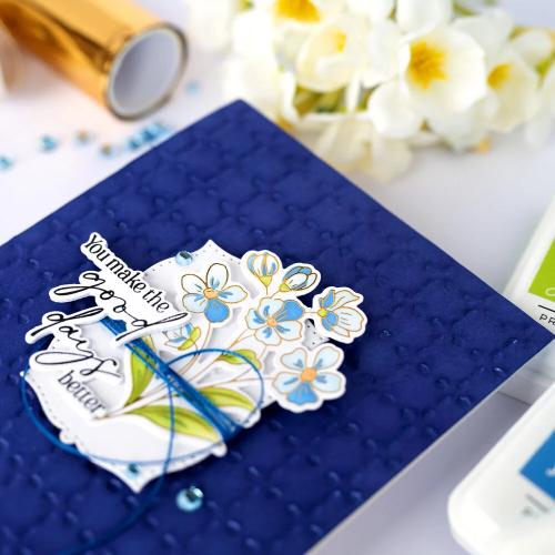 Pinkfresh Studio - Die - Blossom Medallion by Inna Moreva (323926)