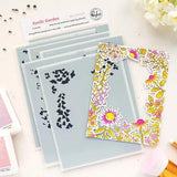 Pinkfresh Studio - Stencil - Sunlit Garden by Inna Moreva (324426)
