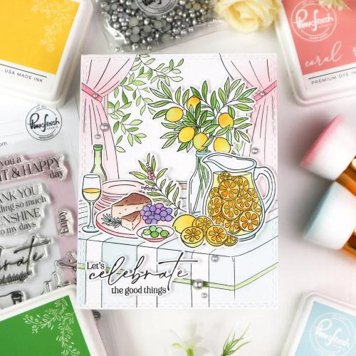 Pinkfresh Studio - Stamp - Citrus Still Life by Inna Moreva (324626)