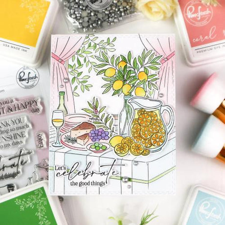 Pinkfresh Studio - Stamp - Citrus Still Life by Inna Moreva (324626)