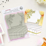 Pinkfresh Studio - Cling Stamp - Sunlit Table by Inna Moreva (324926)