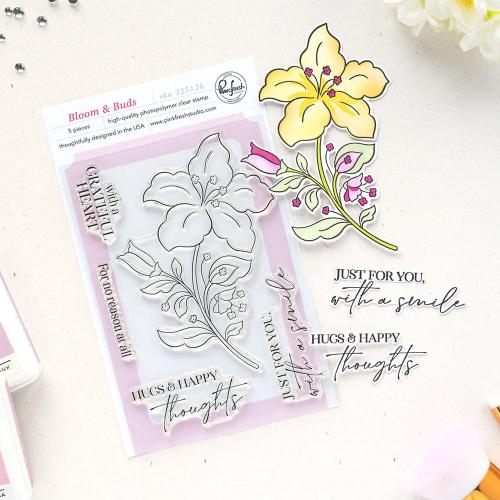 Pinkfresh Studio - Stamp - Bloom & Buds by Inna Moreva (325126)