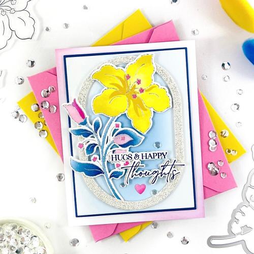 Pinkfresh Studio - Stencil - Bloom & Buds by Inna Moreva (325326)