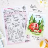 Pinkfresh Studio - Retro Camp Days stamp
