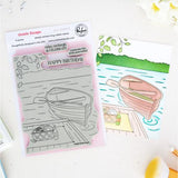 Pinkfresh Studio - Gentle Escape cling stamp
