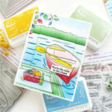 Pinkfresh Studio - Gentle Escape cling stamp