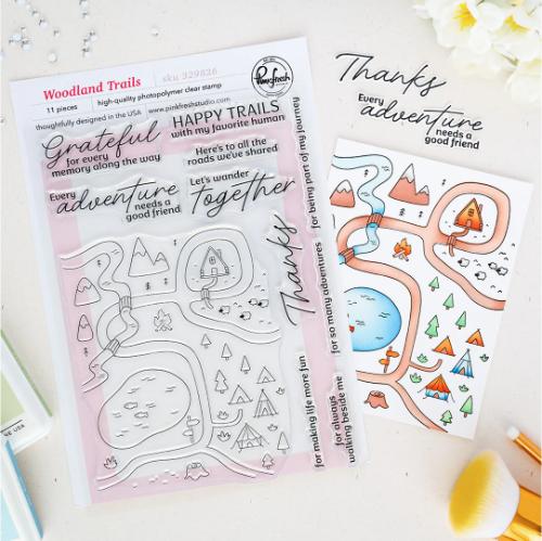 Pinkfresh Studio - Woodland Trails stamp