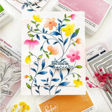 Pinkfresh Studio - Soft Meadow stamp
