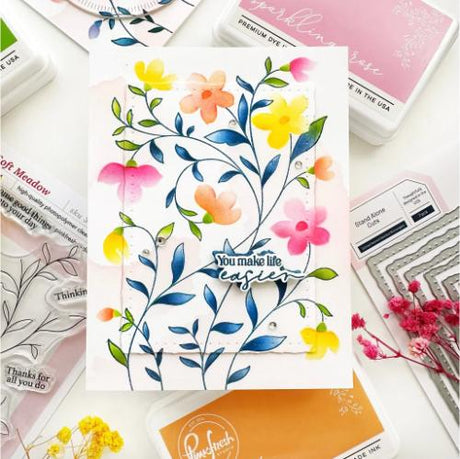 Pinkfresh Studio - Soft Meadow stamp