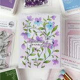 Pinkfresh Studio - Soft Meadow stencil