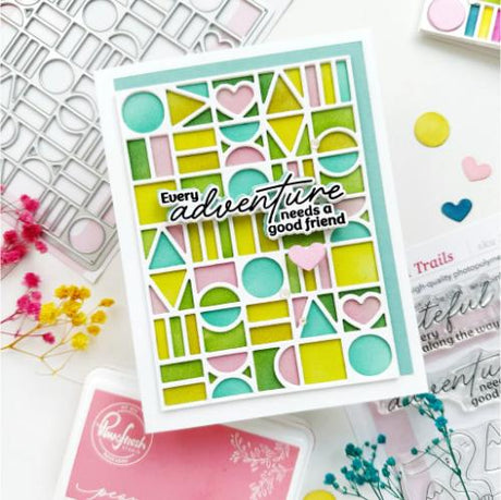 Pinkfresh Studio - Block Party coverplate die