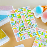 Pinkfresh Studio - Block Party coverplate die