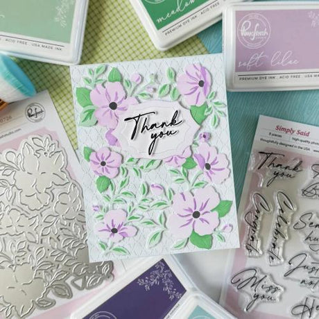 Pinkfresh Studio - Gentle Bloomscape die