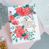 Pinkfresh Studio - Gentle Bloomscape stencil