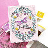 Pinkfresh Studio - Leafy Loops coverplate die