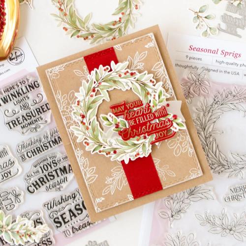 Pinkfresh Studio - Seasonal Sprigs washi