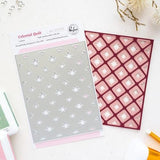 Pinkfresh Studio - Celestial Quilt coverplate die