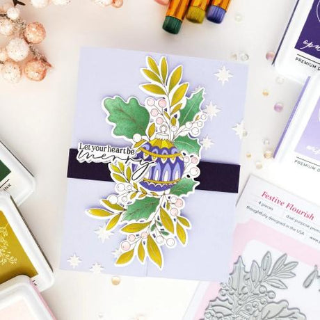 Pinkfresh Studio - Celestial Quilt coverplate die