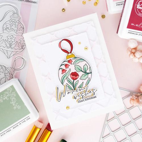 Pinkfresh Studio - Celestial Quilt coverplate die