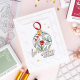 Pinkfresh Studio - Celestial Quilt coverplate die