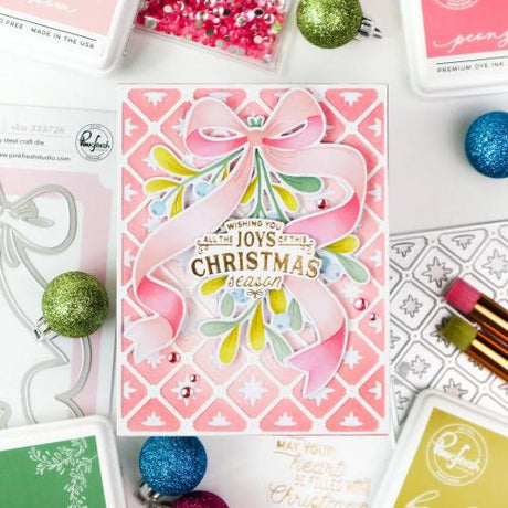 Pinkfresh Studio - Celestial Weave coverplate die