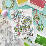 Pinkfresh Studio - Celestial Weave coverplate die