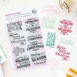 Pinkfresh Studio - Treasured Greetings stamp