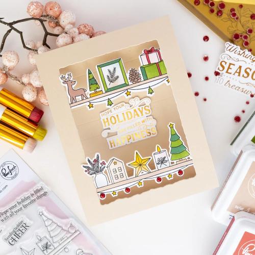 Pinkfresh Studio - Treasured Greetings die