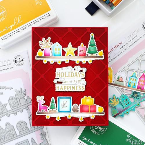 Pinkfresh Studio - Treasured Greetings die