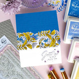 Pinkfresh Studio - Cottage Flourish stencil