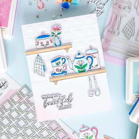 Pinkfresh Studio - Square Play coverplate die