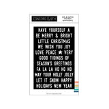 Concord & 9th - Mix & Match Holiday Sentiments Stamp