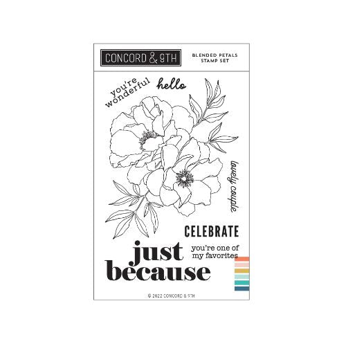 Concord & 9th - Blended Petals Stamp