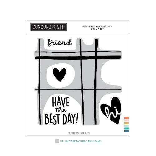 Concord & 9th - Markered Turnabout&#x2122; Stamp Set