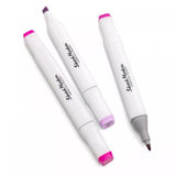 American Crafts Sketch Markers - Dual Tip Alcohol Markers (PINK)