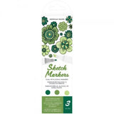 American Crafts Sketch Markers - Dual Tip Alcohol Markers (GREEN)