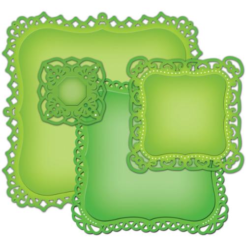 Spellbinders - S4-379 Nestabilities Decorative Labels One Die Templates