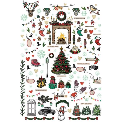 49 And Market Laser Cut Outs-Elements - Mistletoe And Memories - Postage as per Actual