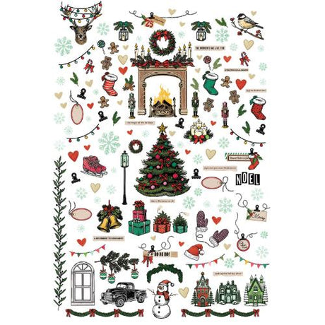 49 And Market Laser Cut Outs-Elements - Mistletoe And Memories - Postage as per Actual