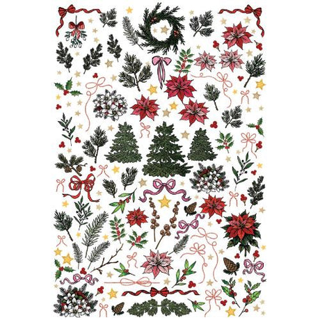 49 And Market Laser Cut Outs-Foliage - Mistletoe And Memories - Postage as per Actual
