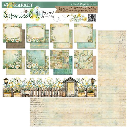 49 And Market Collection Pack 12"X12"-Botanical Buzz - Postage as per Actual