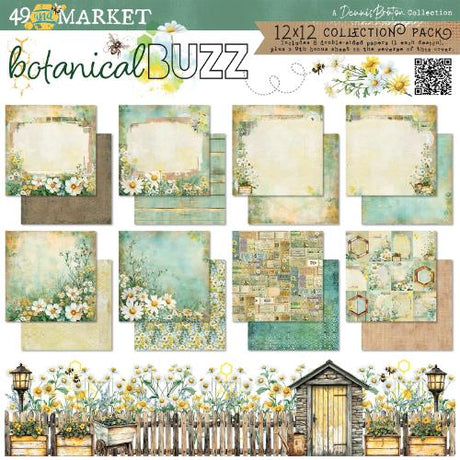 49 And Market Collection Pack 12"X12"-Botanical Buzz - Postage as per Actual