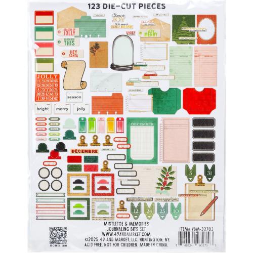 49 And Marketing Die-Cuts-Journaling - Mistletoe And Memories