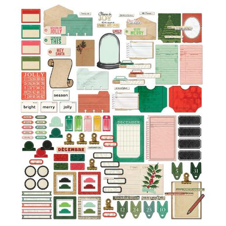 49 And Marketing Die-Cuts-Journaling - Mistletoe And Memories