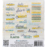 49 And Market Chipboard Set-Botanical Buzz