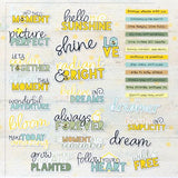 49 And Market Chipboard Set-Botanical Buzz